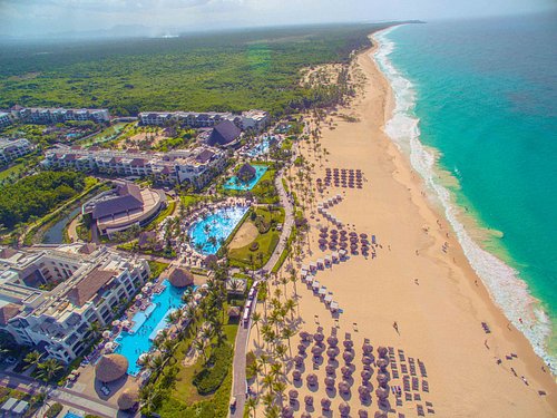 Hard Rock Hotel & Casino Punta Cana luxury all-inclusive resort with casino, rock star suites, and expansive pools in Dominican Republic.